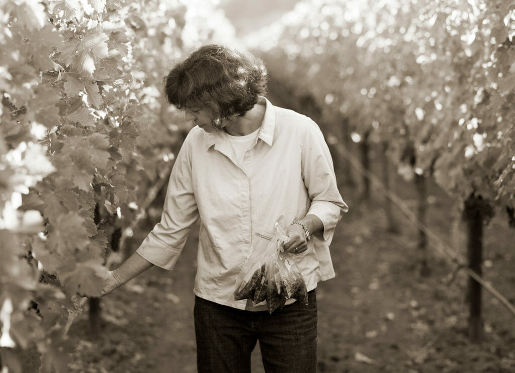 Winemaker Francoise Peschon
